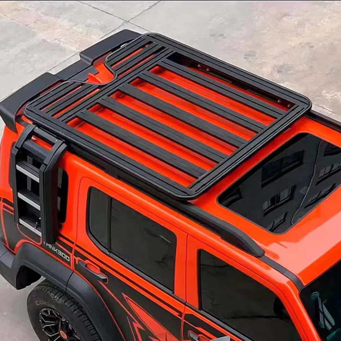 Aluminum Alloy Exterior Side Gear Box Fits for TANK 300 2020-2023 Tool Carrier Box Silver