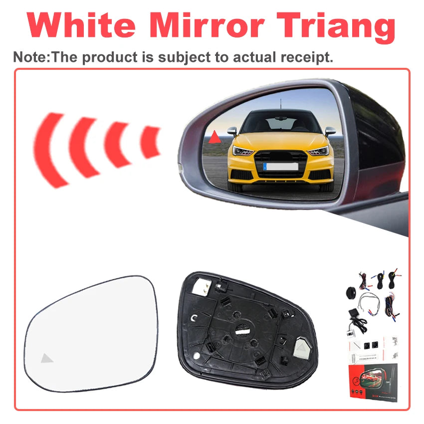 Car BSD BSM BSA Drive Mirror Blind Spot Detection System Change Lane Aided Rear Radar 24GHZ Sensor For Audi A1 S1 2010 to 2024