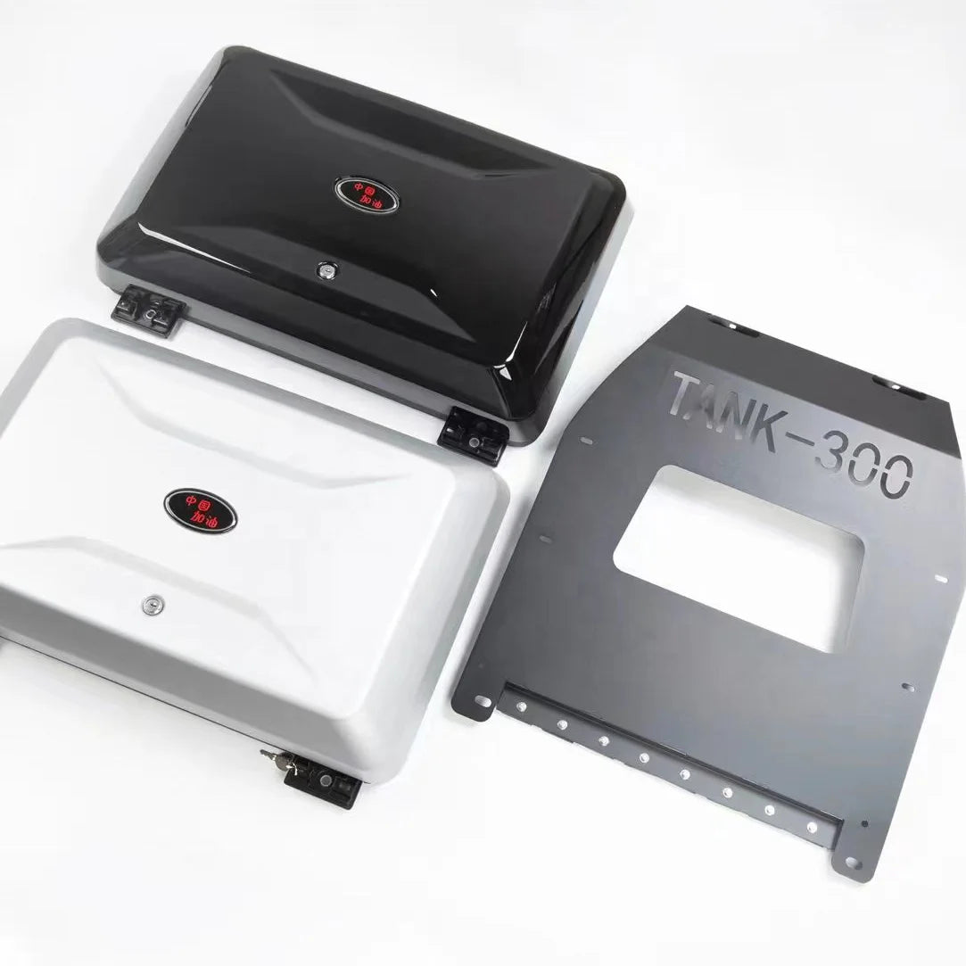 Aluminum Alloy Exterior Side Gear Box Fits for TANK 300 2020-2023 Tool Carrier Box Silver