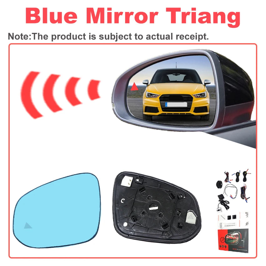 Car BSD BSM BSA Drive Mirror Blind Spot Detection System Change Lane Aided Rear Radar 24GHZ Sensor For Audi A1 S1 2010 to 2024