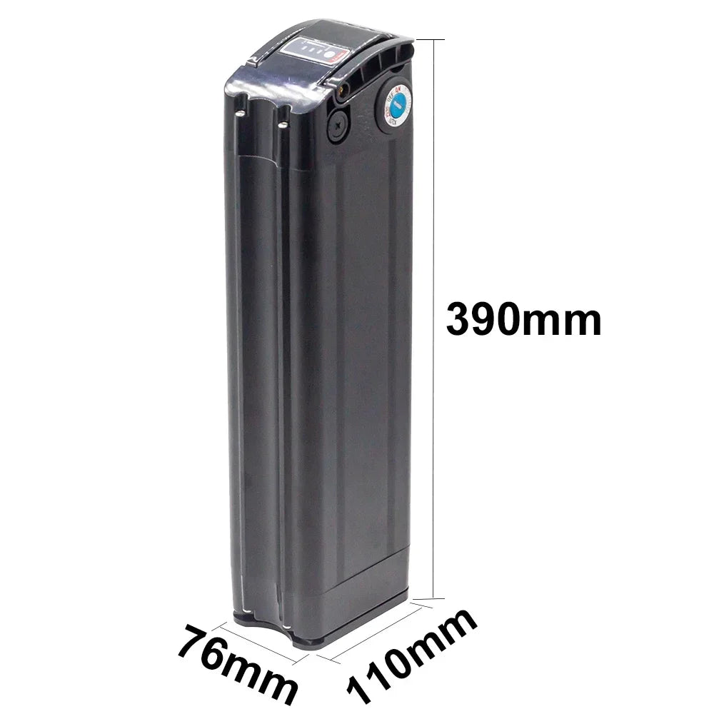 48V 20AH 15AH Silverfish battery pack for 800W 500W 250W motor 24V 36V 48V18650 Battery Pack+Charger