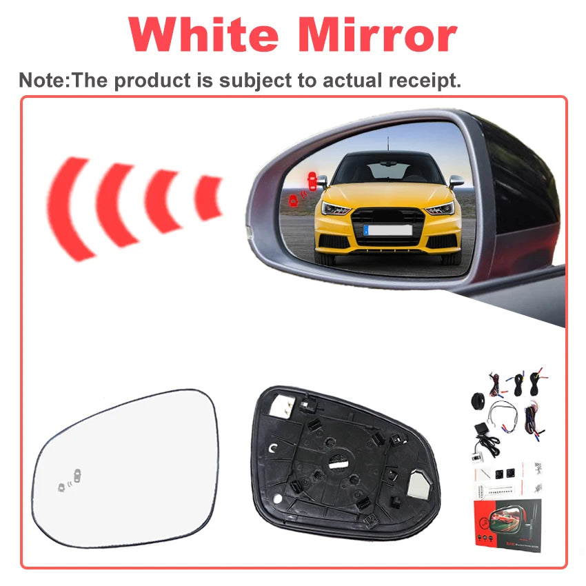 Car BSD BSM BSA Drive Mirror Blind Spot Detection System Change Lane Aided Rear Radar 24GHZ Sensor For Audi A1 S1 2010 to 2024
